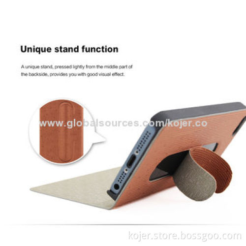 Special Flip Mobile Phone Cases with Clip for iPhone 5/5s
